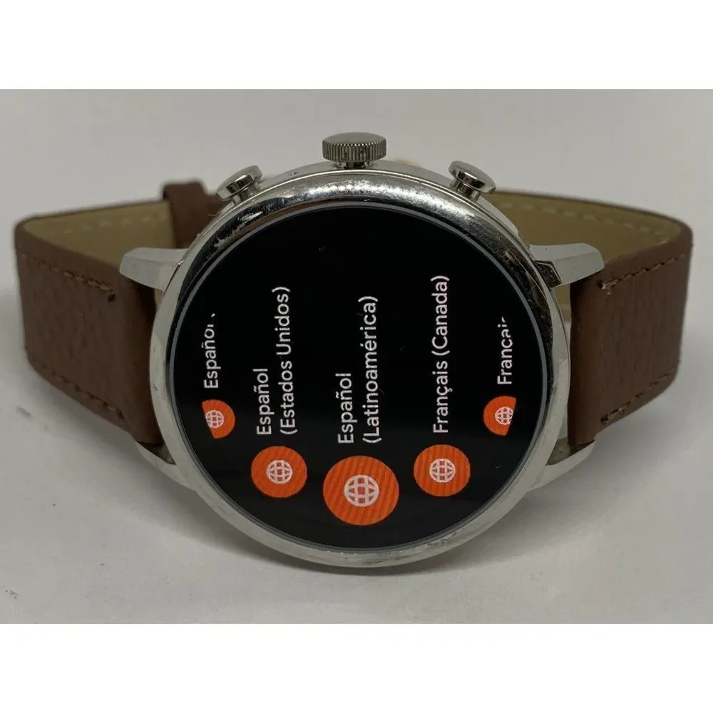 Fossil Gen 4 Authentic Digital Dial Smart Watch Custom Band FTW6017 BA201